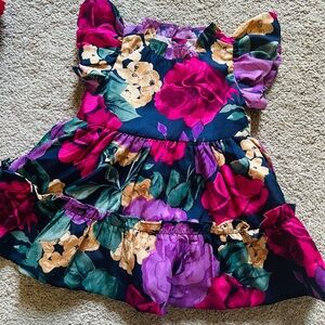 Janie and Jack Vibrant Floral Dress